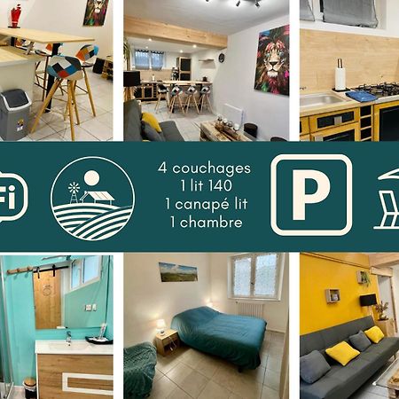 Studio 40M2 Plein Pied Avec Parking Jussac Eksteriør bilde